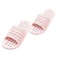 thumbnail image 2 of 1 par de zapatillas Zapatillas de baño de PVC Zapatillas de drenaje hueco Zapatillas antideslizantes de fondo suave - Talla 38-39 7US 4.5UK 38EU (Rosa), 2 of 5