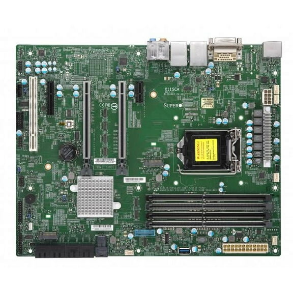 Supermicro X11SCA Motherboard ATX - Single Socket LGA 1151 - Intel C246 Chipset