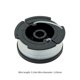 thumbnail image 5 of Carretes de repuesto JShteea 6 rollos 30 pies hilo desbrozadora AF-100 para Black Decker, 5 of 9