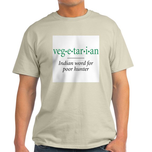 CafePress - Vegetarian Light T Shirt - Men's Classic Graphic T-Shirt