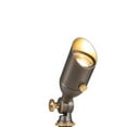 thumbnail image 4 of VOLT 12V Brass Mini Outdoor Spotlight (Bronze) for Low Voltage Landscape Lighting of Yard, Lawn, Garden, Patio, Trees & House, 4 of 6