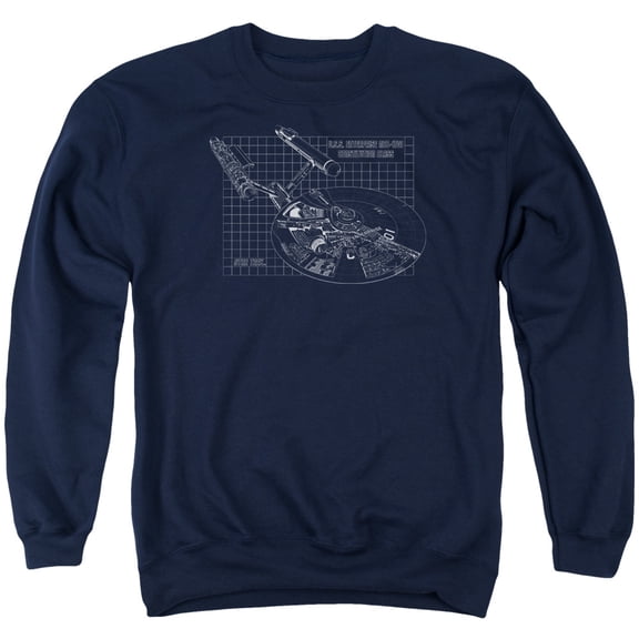 Star Trek - Enterprise Prints - Crewneck Sweatshirt - X-Large