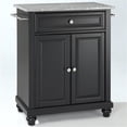 thumbnail image 1 of Pemberly Row Solid Granite Top Kitchen Island in Black, 1 of 6