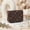 DARK BROWN, variant on Pink SweetHeart Zip Mini Wallet – Compact Double-Zipper Card & Coin Holder