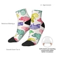thumbnail image 6 of Pofeuu Cute Chameleons Print 30cm Socks, Adult Running Hiking Socks for Youth and Adult, 6 of 7
