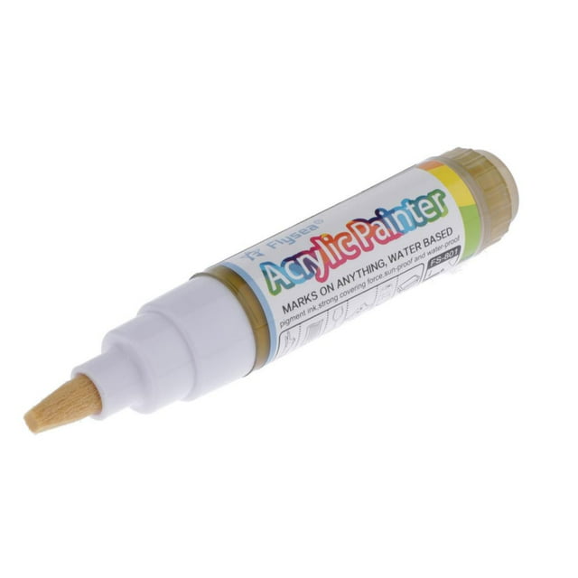 de pintura acrílica: lápices de pintura permanentes para plástico, , cerámica, , tela, caucho, roca y cualquier superficie, Macarena Rotulador Tubo de rotulador vacío