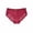 Red, variant on AHTJRT Underwear Panties for Women Plus Size Lace Bikini Underwear High Waist Stretch Soft Breathable Comfortable Daily Wear Briefs