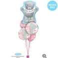 thumbnail image 2 of 18 inch Tiny Tatty 1st Birthday Girl Foil Mylar Balloon - Party Supplies Decorations, 2 of 2