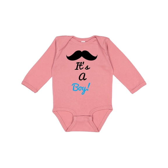 Inktastic It's a Boy Boys or Girls Long Sleeve Baby Bodysuit