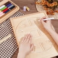 thumbnail image 2 of Clock Router Templates 12inch Acrylic Router Inlay Template Circle Clock Face with Clock Dials, 2 of 8
