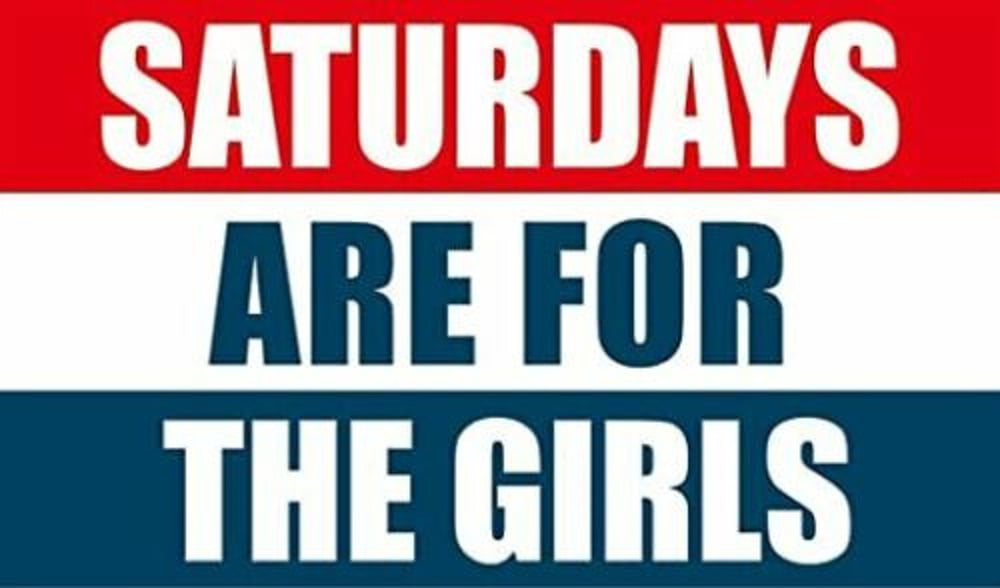 Fast Shipping! Brand New  Saturdays Are For The Girls 3x5ft Flag  *USA Seller 