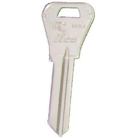 Kaba Ilco Key Blank, WR4,Brass, PK10 A1054WB-WR4