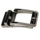 thumbnail image 5 of Cinturón de Material cuero retro BLESIY Para hombre de negocios, trinquete, aleación automática, reemplazo de Hebilla Gris oscuro negro, 5 of 7