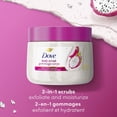 thumbnail image 3 of Dove Body Scrub For SIlky Smooth Skin Dragon Fruit & Coconut Cream Body Scrub Exfoliates and Provides Lasting Nourishment, 425g, 3 of 7