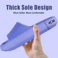 thumbnail image 5 of Zapatillas Rosyclo Cloud Lavender, suela suave y antideslizante de 4 cm, 5 of 5