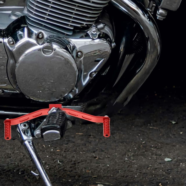 OULII Levier de Vitesse en Alliage Rouge Durabilité pour Motards Lot de 1