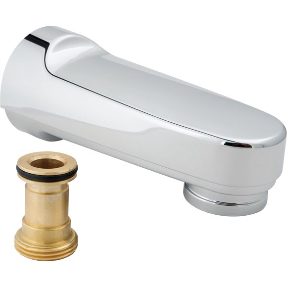 Master Plumber 195D, Diverter Tub Spout Universal Fit, Delta OEM RP17453, Pull Down - Chrome