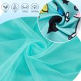 thumbnail image 5 of AmzBarley Girls Dinosaur Unicorn Flutter Sleeve Tulle Dress, Cartoon Print Casual Summer Princess Tutu Dress for Little Girls 2-3T, 5 of 7