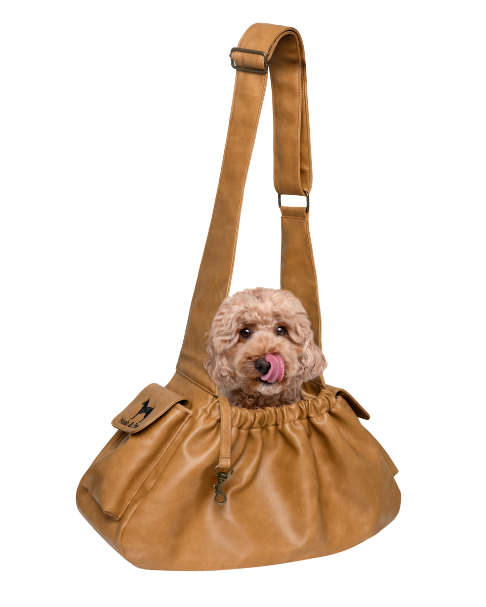 Dog Carriers For Small Dogs Front Facing Dog Sling Carrier Hands
