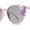 Pink, variant on Girls Plastic Unicorn Charm Thin Plastic Round Horn Rim Sunglasses Blue