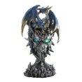thumbnail image 2 of Blue Dragon Warrior Statue 6x4x9.5, 2 of 2