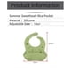 thumbnail image 3 of Kids Silicone Bib Baby Silicone Rice Pocket 3D Stereoscopic Saliva Pocket - Feather, 3 of 3