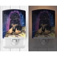 thumbnail image 2 of Caroline's Treasures SS8440CNL Starry Night Tibetan Mastiff Ceramic Night Light, 6x4x3", multicolor, 2 of 2