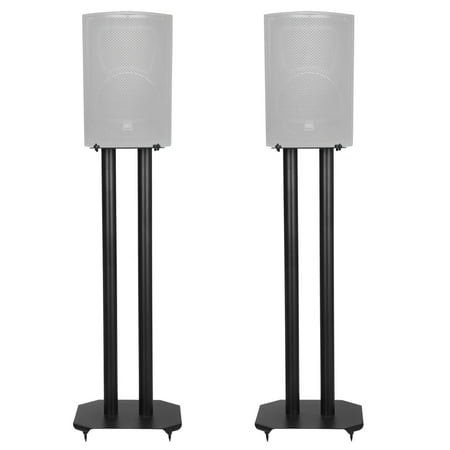 Zeny A Pair Premium Universal Floor Speaker Stands for Surround Sound & Book Shelf