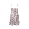 thumbnail image 2 of Vestido George Talla EG Crepe Estampado Flores Blanco, 2 of 4