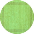 thumbnail image 1 of Ahgly Company Indoor Round Abstract Turquoise Blue Contemporary Area Rugs, 3' Round, 1 of 4