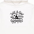 thumbnail image 3 of Inktastic Just a Girl Who Loves Gymnastics Youth Hoodie Sweatshirt, 3 of 4