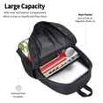 thumbnail image 3 of Balery Wild Herbs Mochila para hombre y mujer - Tela Oxford 600D resistente - Gran capacidad, resistente al agua, ideal para la escuela, viajes y senderismo, 3 of 6