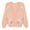 Pink, variant on Wang6 Womens Chunky Button Cardigan Sweaters Fall Winter Soft Long Sleeve Loose Cable Knits Trendy Open Front Deep V Neck Floral Knitted Outwear Coats Pink XL