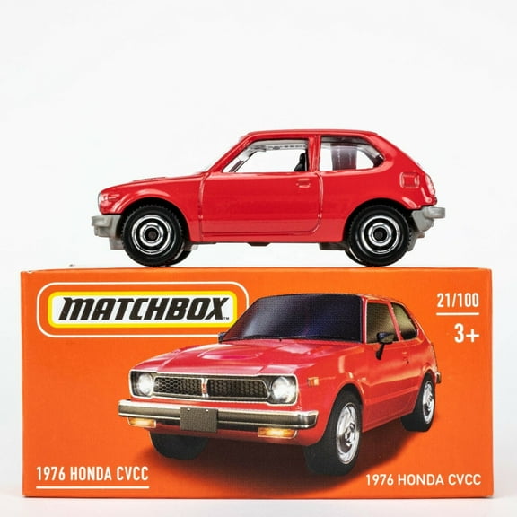 Matchbox -  1976 Honda CVCC 21/100,   Power Grabs