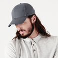 thumbnail image 3 of Beechfield  Pro-Style Heavy Brushed Cotton Baseball Cap / Headwear, 3 of 4