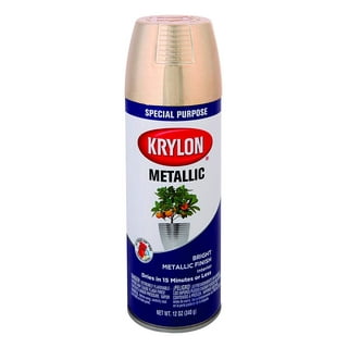 Krylon Metallic Spray Paint, 11 oz., Metallic Gold