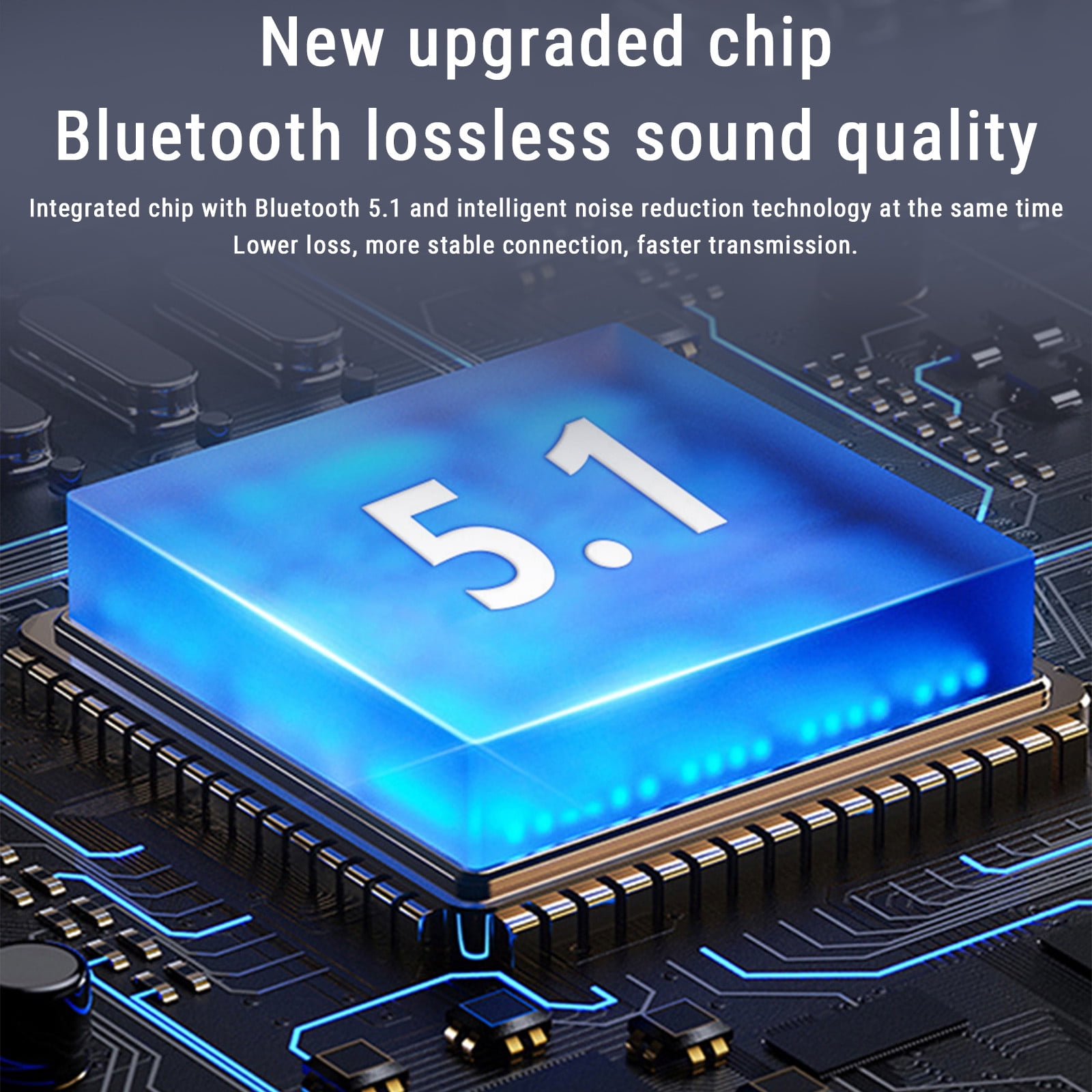 [Updated Bluetooth Headphones Over Ear, 65 Hours Playtime Wireless Headphones with Microphone,Foldable Lightweight Headset with Deep Bass,HiFi Stereo Sound for Travel Work Cellphone - Black
