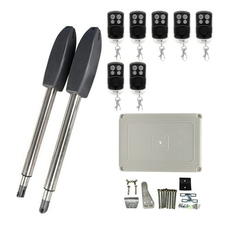 

400KG Automatic Electric Swing Gate Opener Kit Pull Arm Drive Swing Door Operator Motor Actuator Multi Remote Control Optional