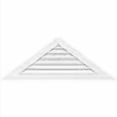 thumbnail image 3 of Ekena Millwork GVPTR56X2801SF Support de Surface Triangulaire PVC Évent Gable, Blanc Apparu d'Usine, 3 of 4