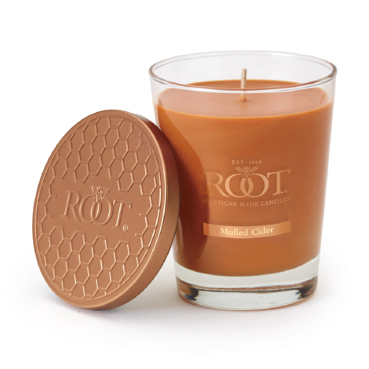 ROOT Candles Mulled Cider 10.5 oz Large Veriglass Jar