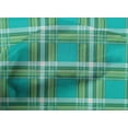 thumbnail image 4 of oneOone Organic Cotton Poplin Twill Fabric Tartan Check Decor Fabric Printed BTY 42 Inch Wide, 4 of 4