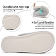 thumbnail image 5 of Ecetana Women's Fuzzy Slippers Indoor Cozy Soft Memory Foam Slip On House Shoes for Women, 5 of 7