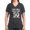 Charcoal, variant on CafePress - A Cougar Gets Its Wing Women's V Neck Dark T Shirt - Women's V-Neck Dark T-Shirt