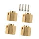 thumbnail image 5 of Adaptador hexagonal extendido para rueda (4 unidades), conector extendido de contrapeso de latón, piezas de repuesto para coche RC 1/10, accesorios de 12 mm, 5 of 7