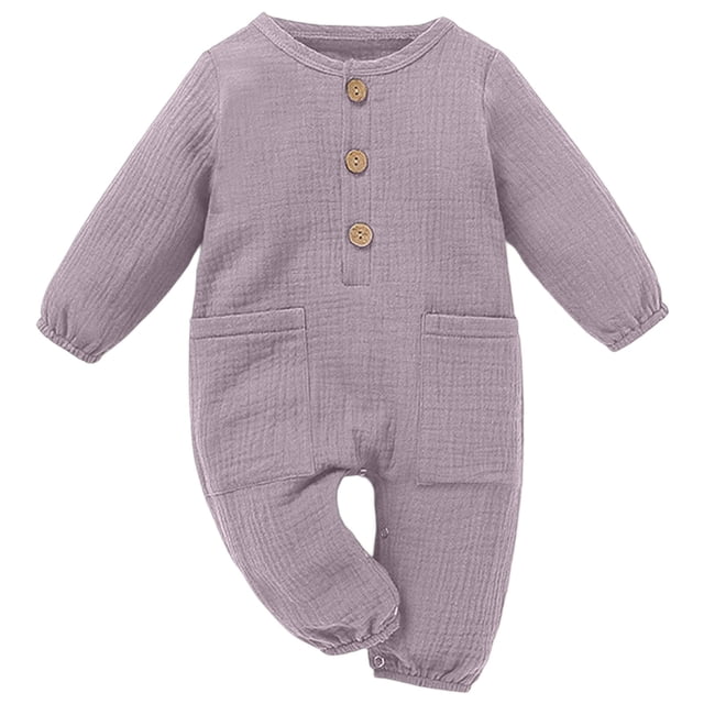 Combinaison Short en Lin pour Garçons avec Poches Appliquées et Design Décontracté Doux pour Jouer