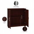 thumbnail image 3 of Bowery Hill Petit Meuble de Rangement en Cerisier Récolte - Bois Manufacturé, 3 of 6