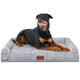 thumbnail image 1 of Cama ortopédica para perros NANUYA, lavable, impermeable, tamaño XL, para perros, 1 of 9