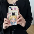 thumbnail image 4 of Funda De Teléfono Divertida De Sailor Moon De Dibujos Animados 3D , Protectora Completa Para El A Prueba De Golpes , Compatible Con iPhone 15/14/13/12/11, 4 of 4