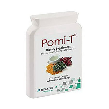 Pomi-t Best Natural Dietary Supplement - 60 Vegetable Capsules Pack of (Pomi T Best Price)
