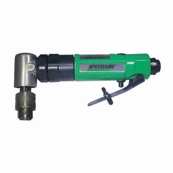Speedaire Air Drill,Right Angle,90 psi,3/8 in. 45YY17